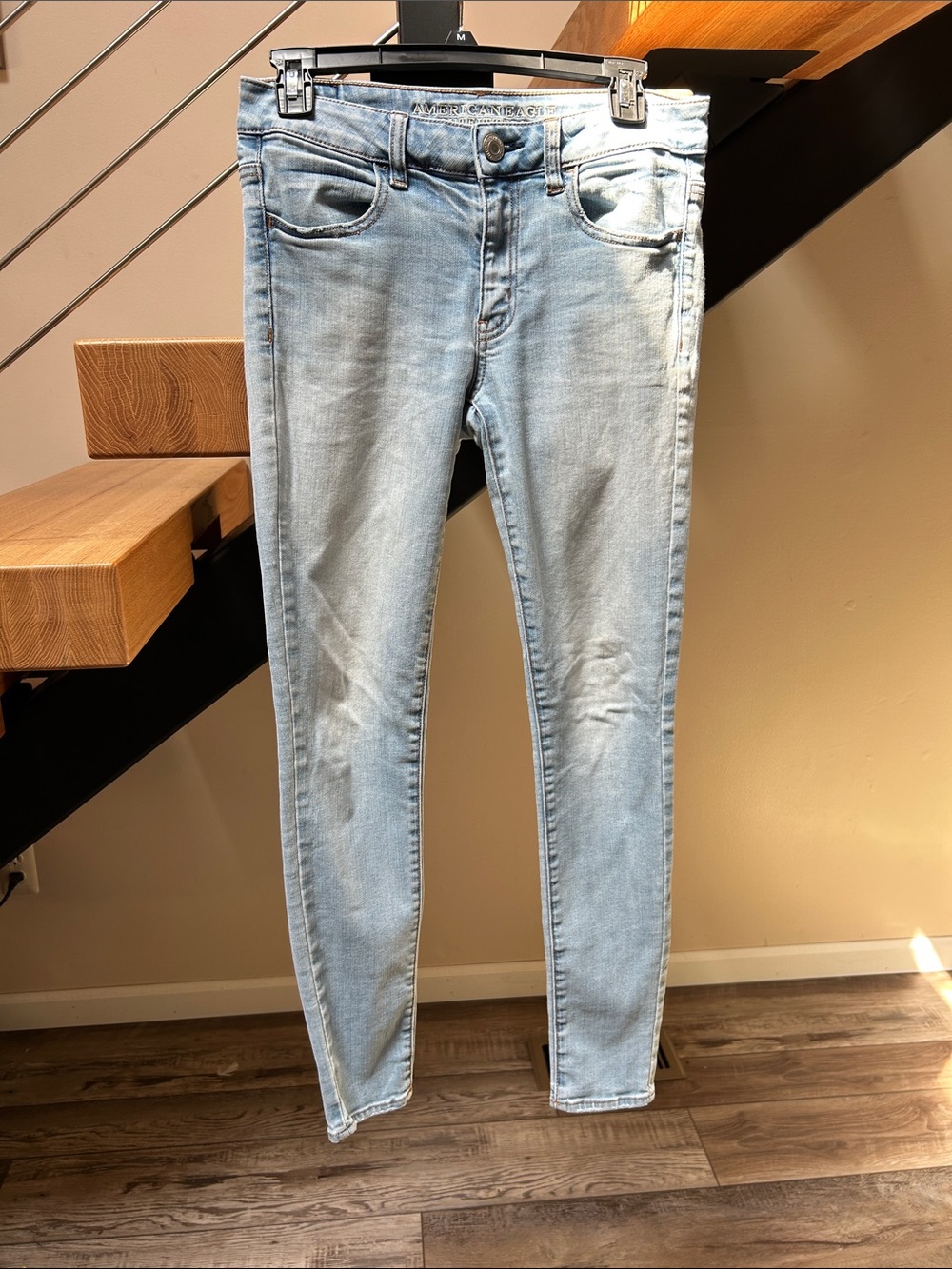 American Eagle Outfitters Light Blue Women's Skinny Jeans
